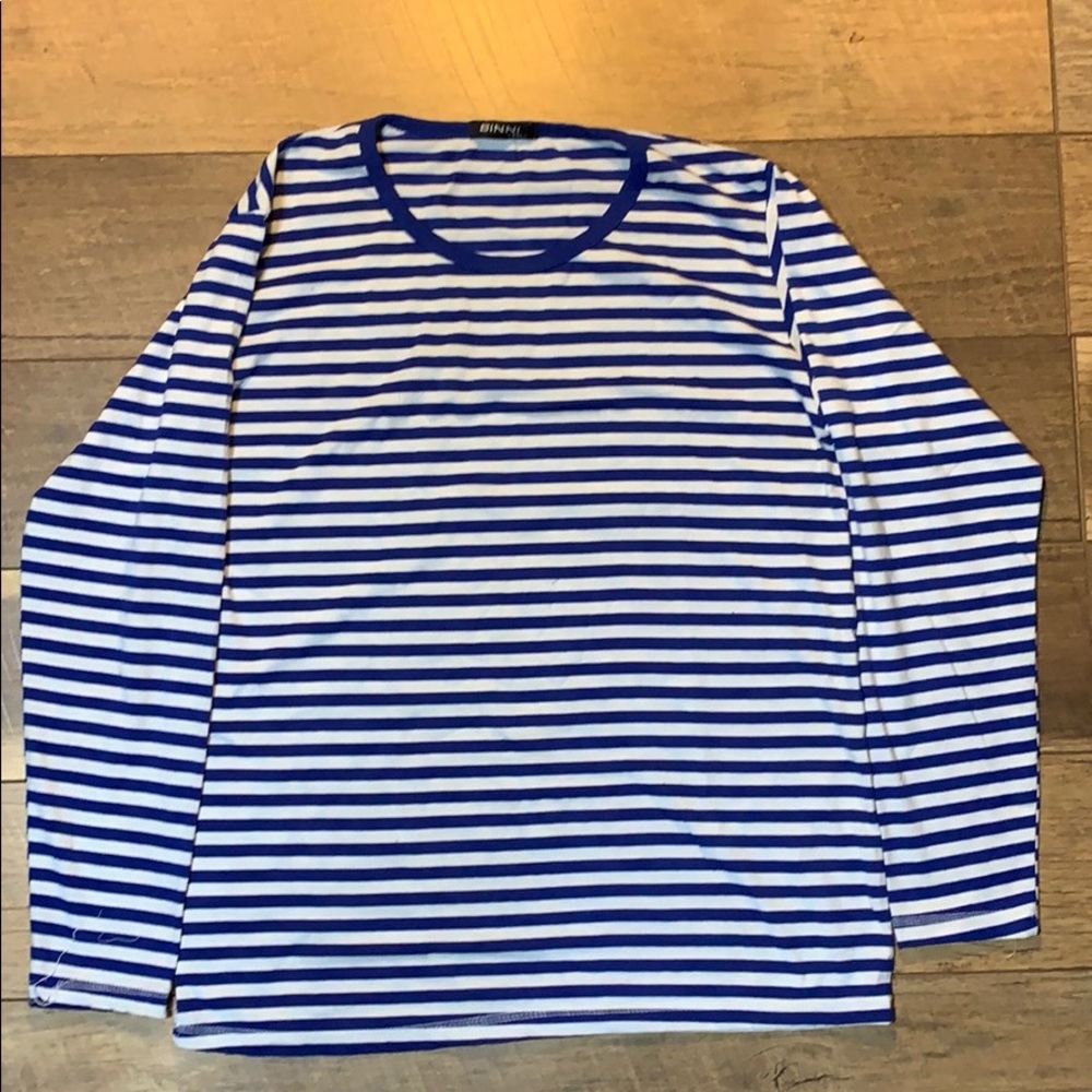 Blue Stripe Tee